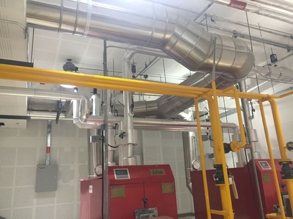 清華大學(xué)蘇世民學(xué)院不銹鋼煙囪安裝